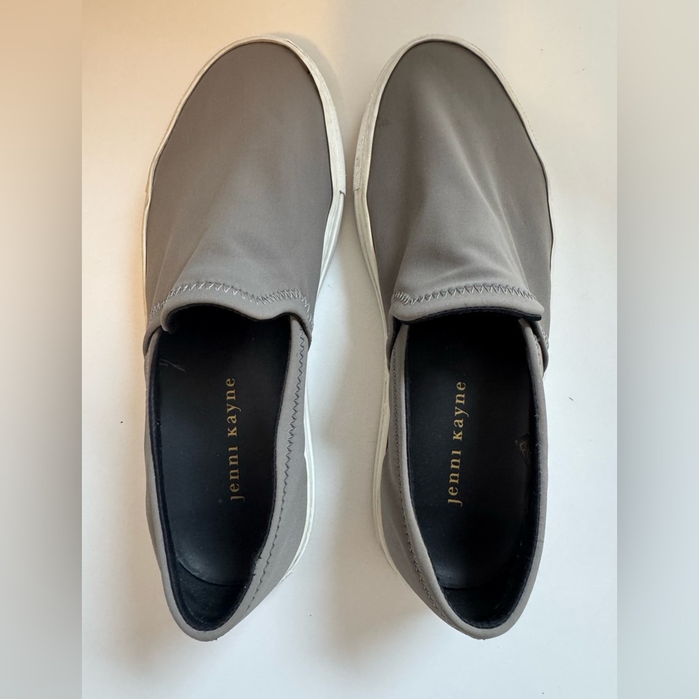 Jenni Kayne Grey Slip-On Sneakers
